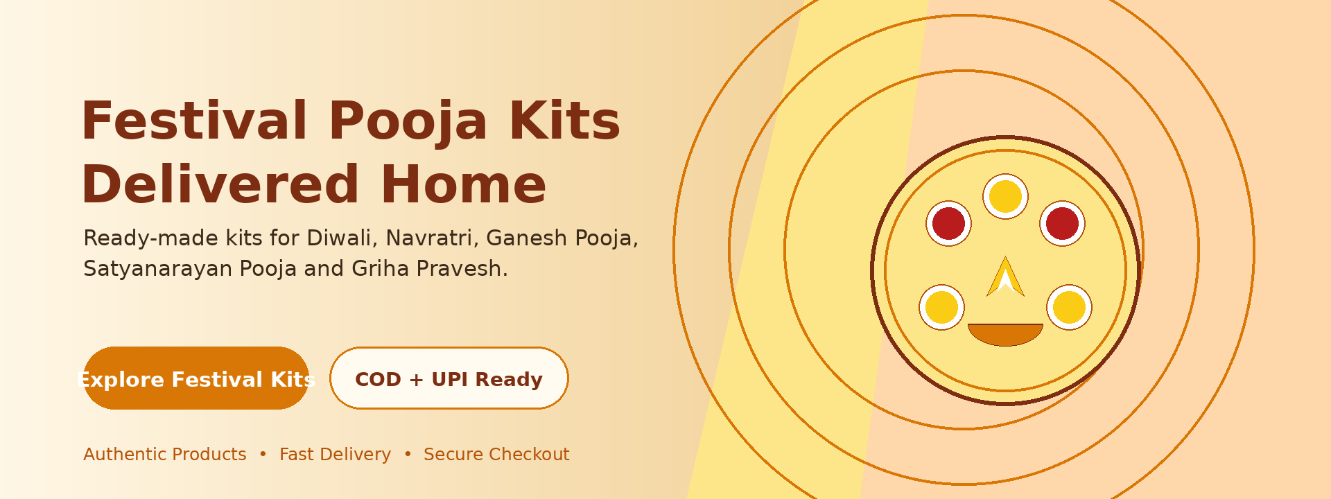 Festival pooja kits