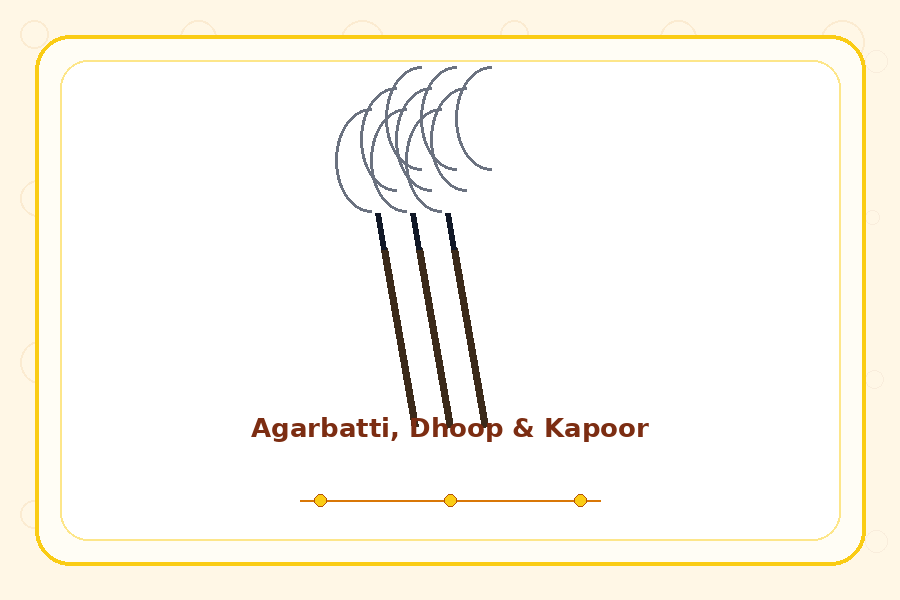 Agarbatti, Dhoop & Kapoor