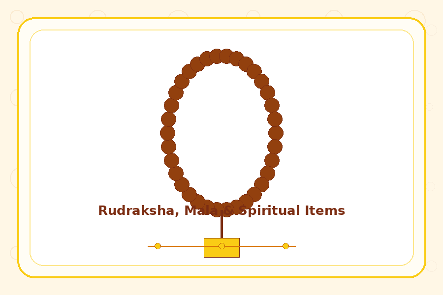 Rudraksha, Mala & Spiritual Items