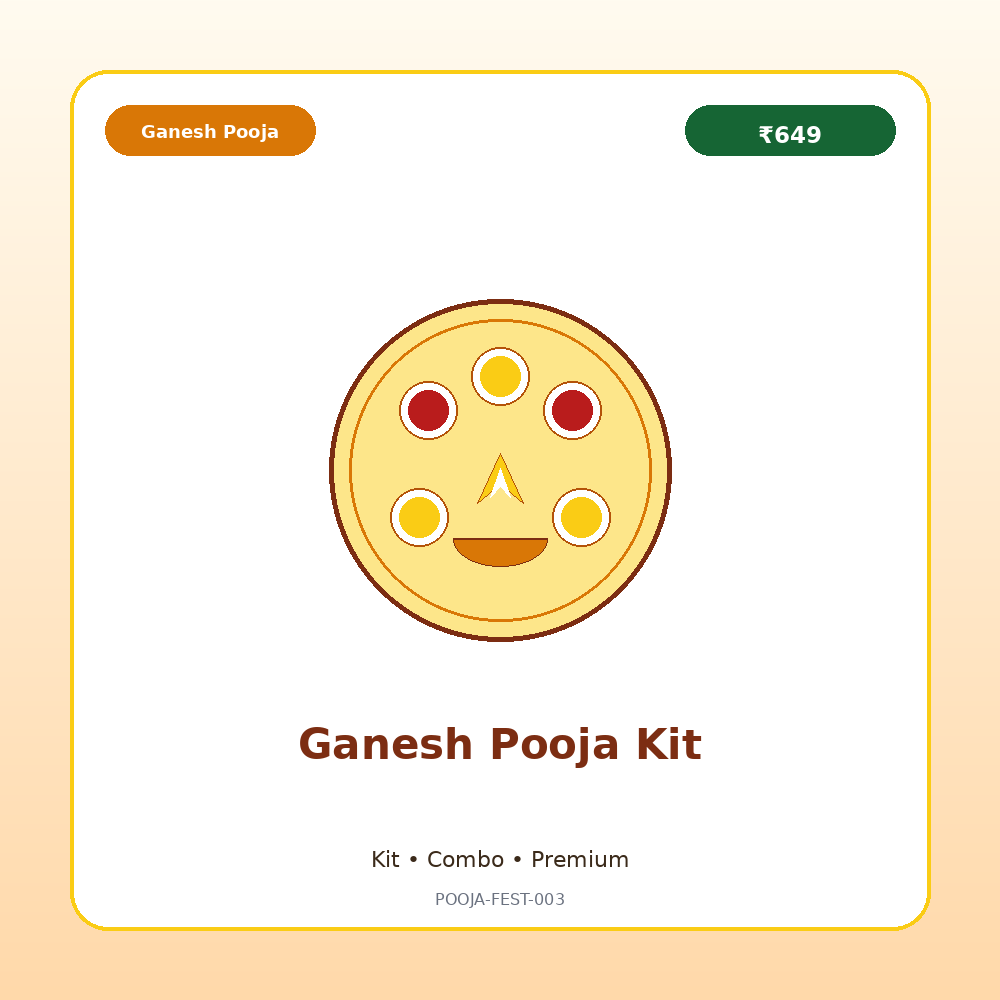Ganesh Pooja Kit