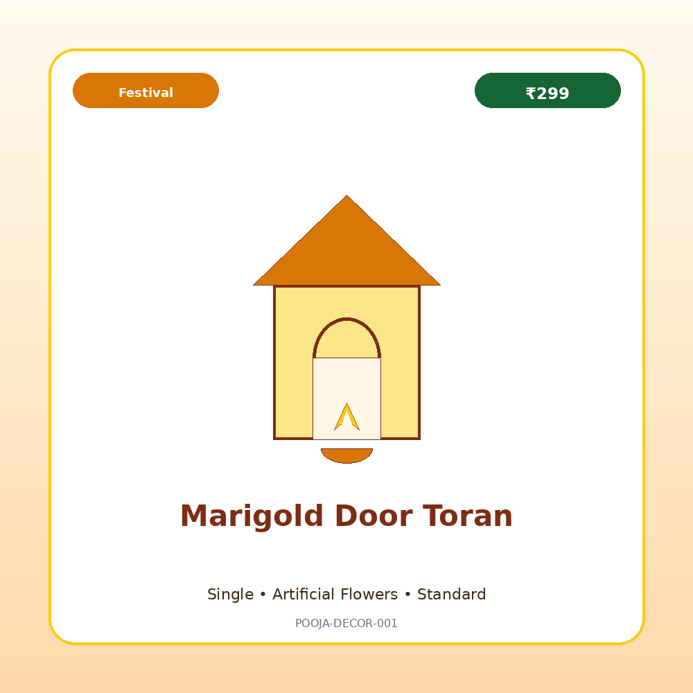Marigold Door Toran