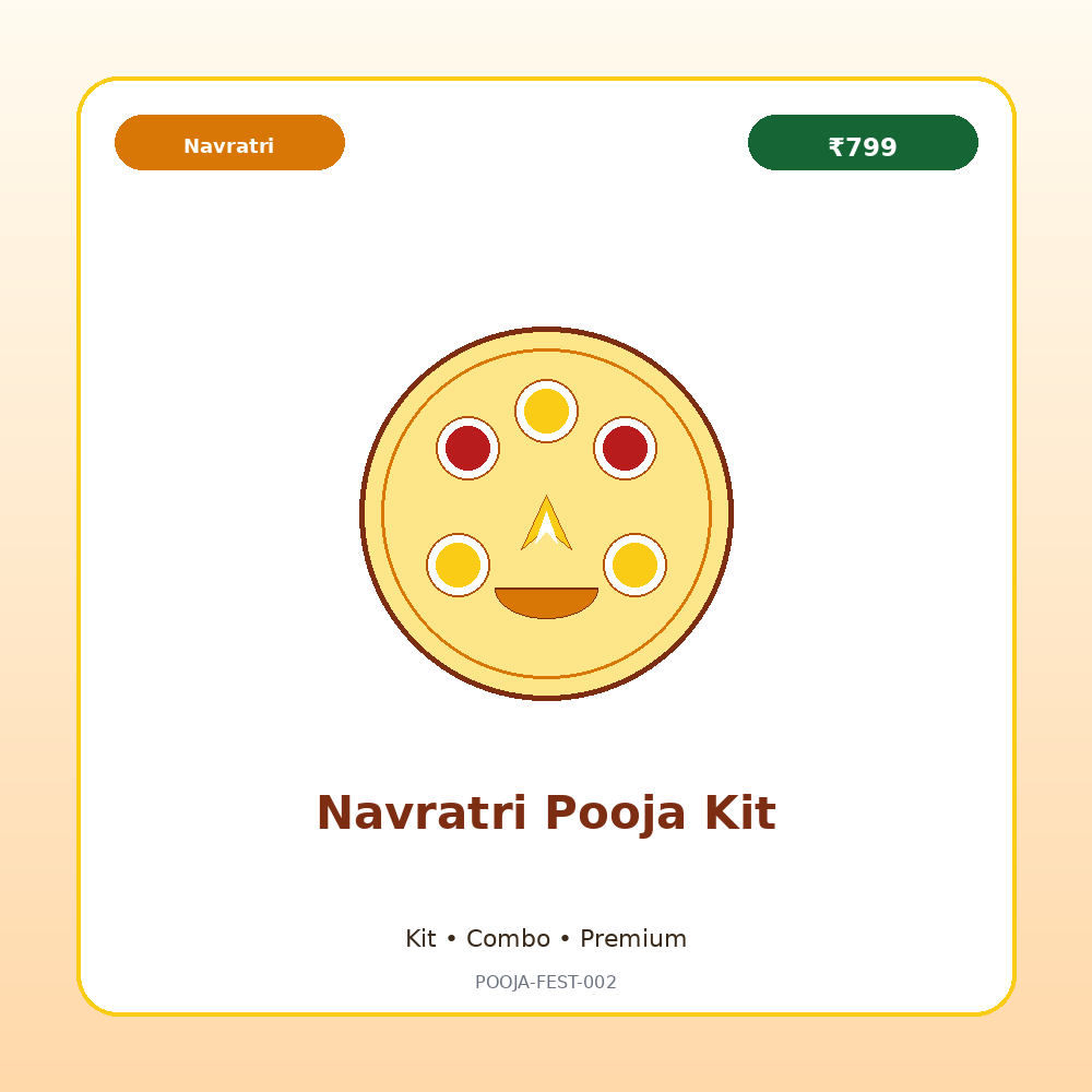 Navratri Pooja Kit