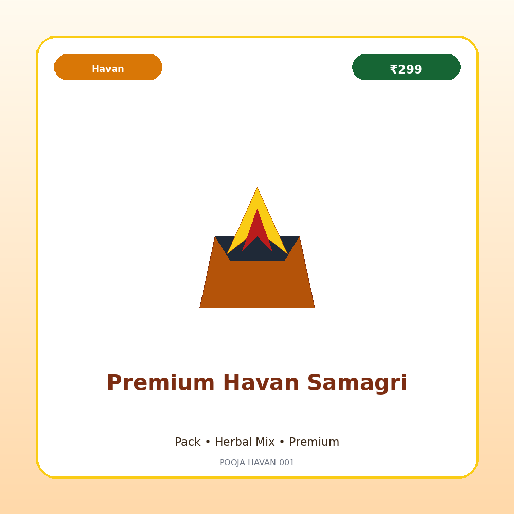 Premium Havan Samagri