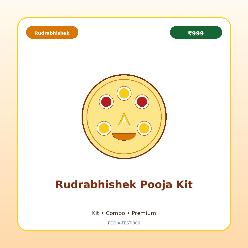 Rudrabhishek Pooja Kit